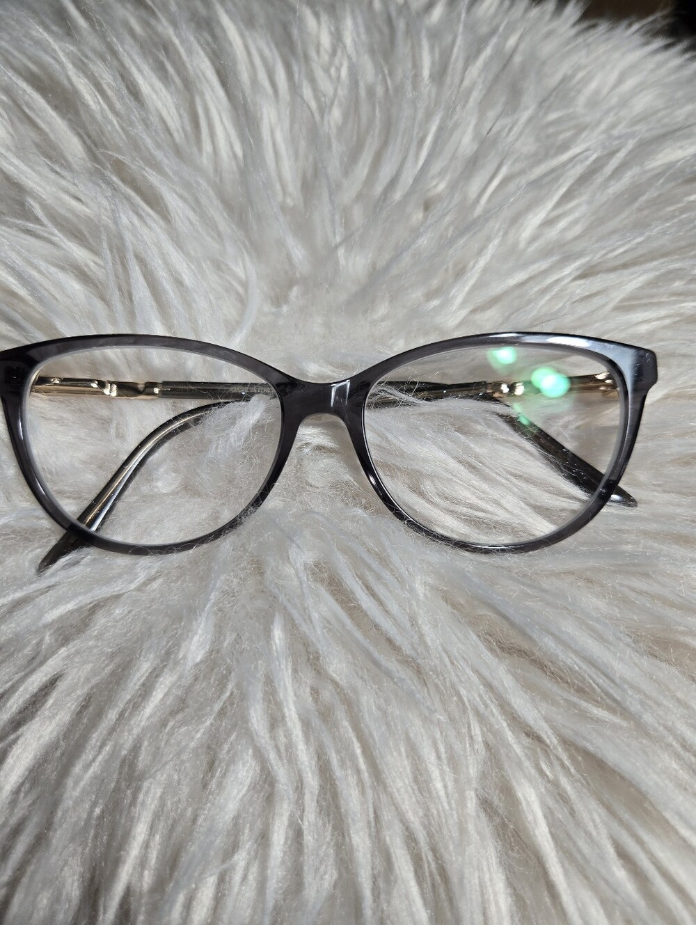 Jimmy Choo Women's Eyeglasses Frame Only Brown Taupe With CZ JC287 Kb7 145